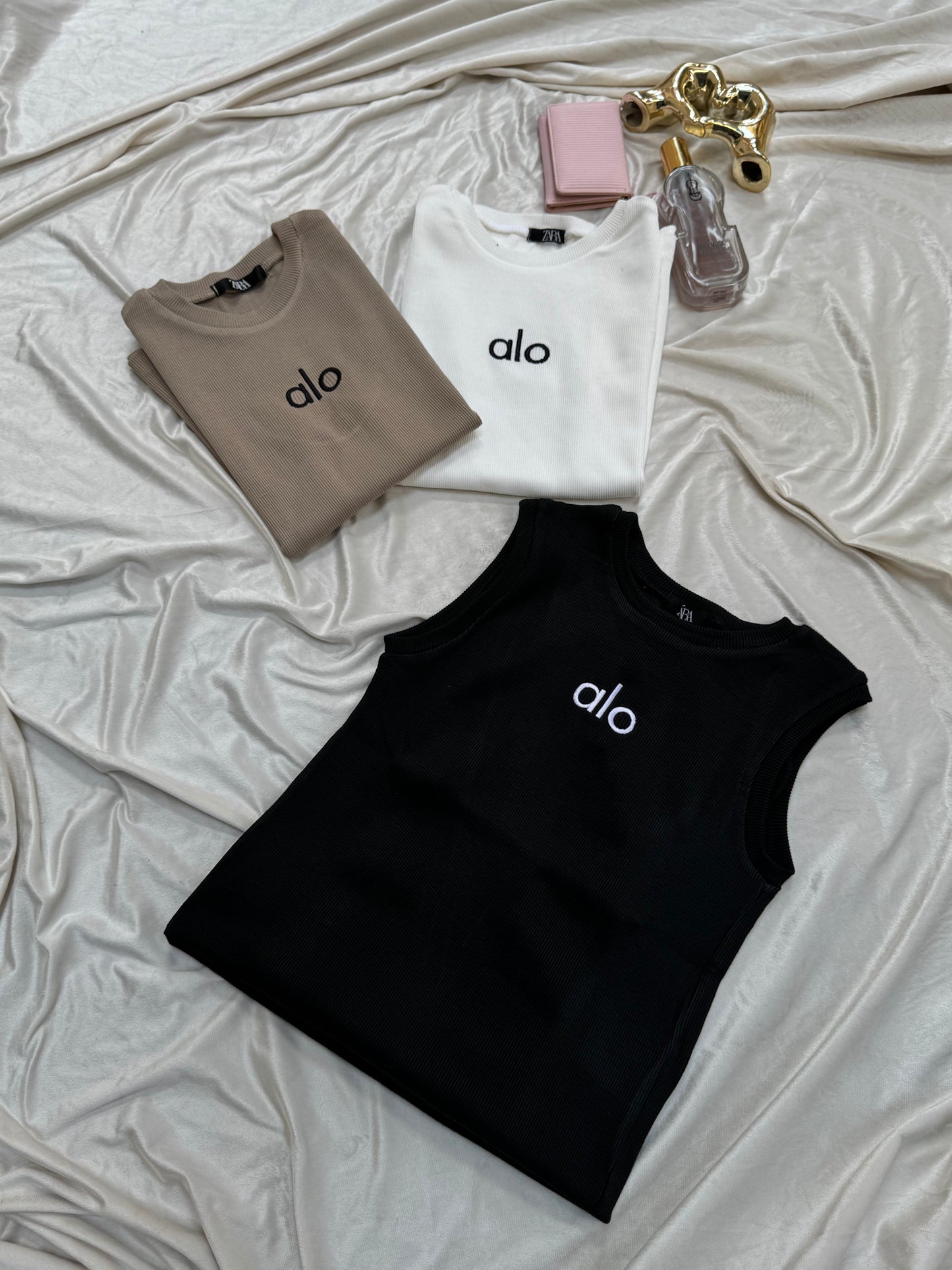 Alo Basic Rib Tank Tops