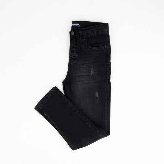 Distressed Denim Jeans