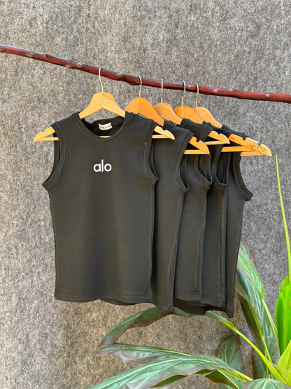 Alo Basic Rib Tank Tops