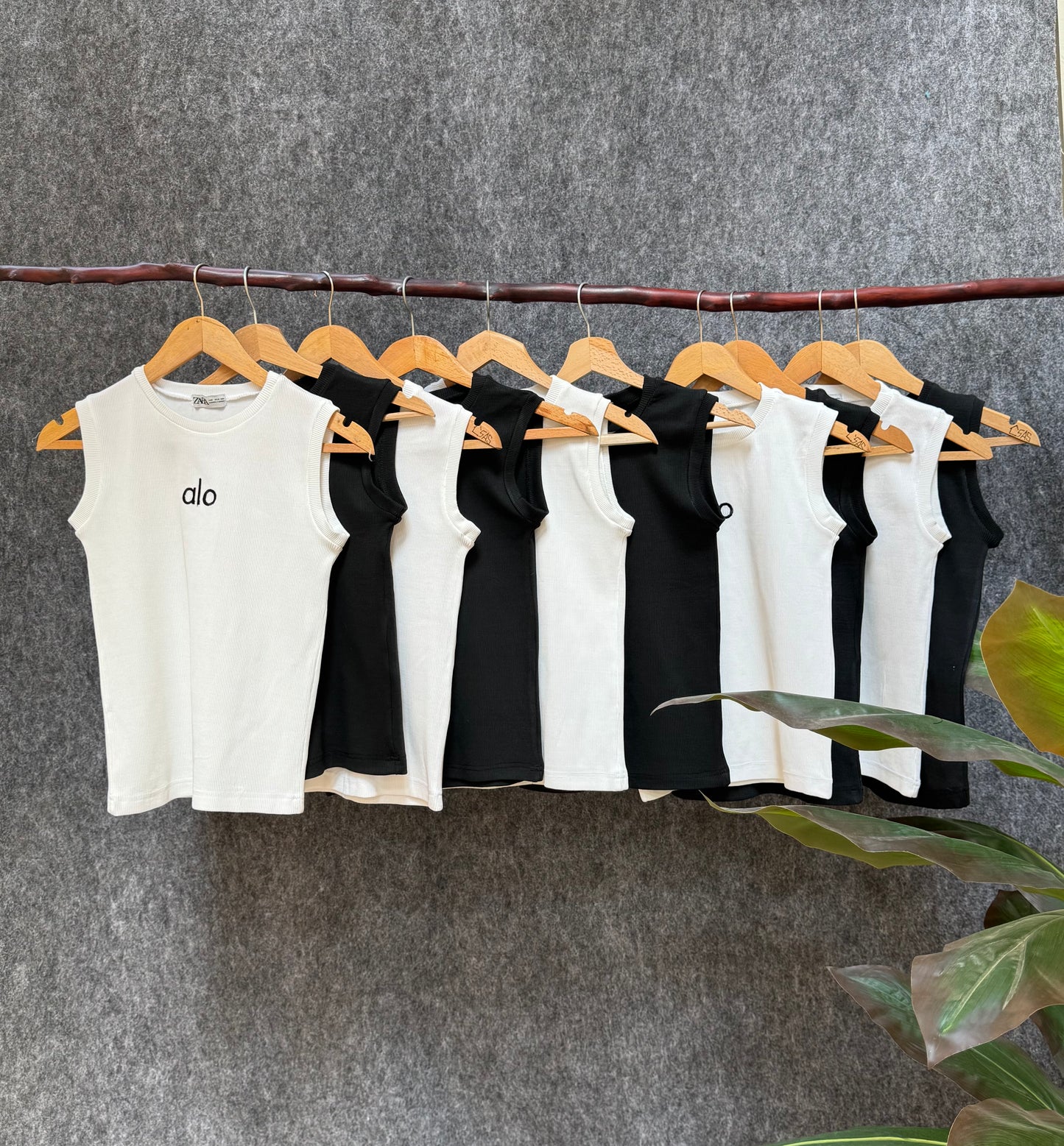 Alo Basic Rib Tank Tops