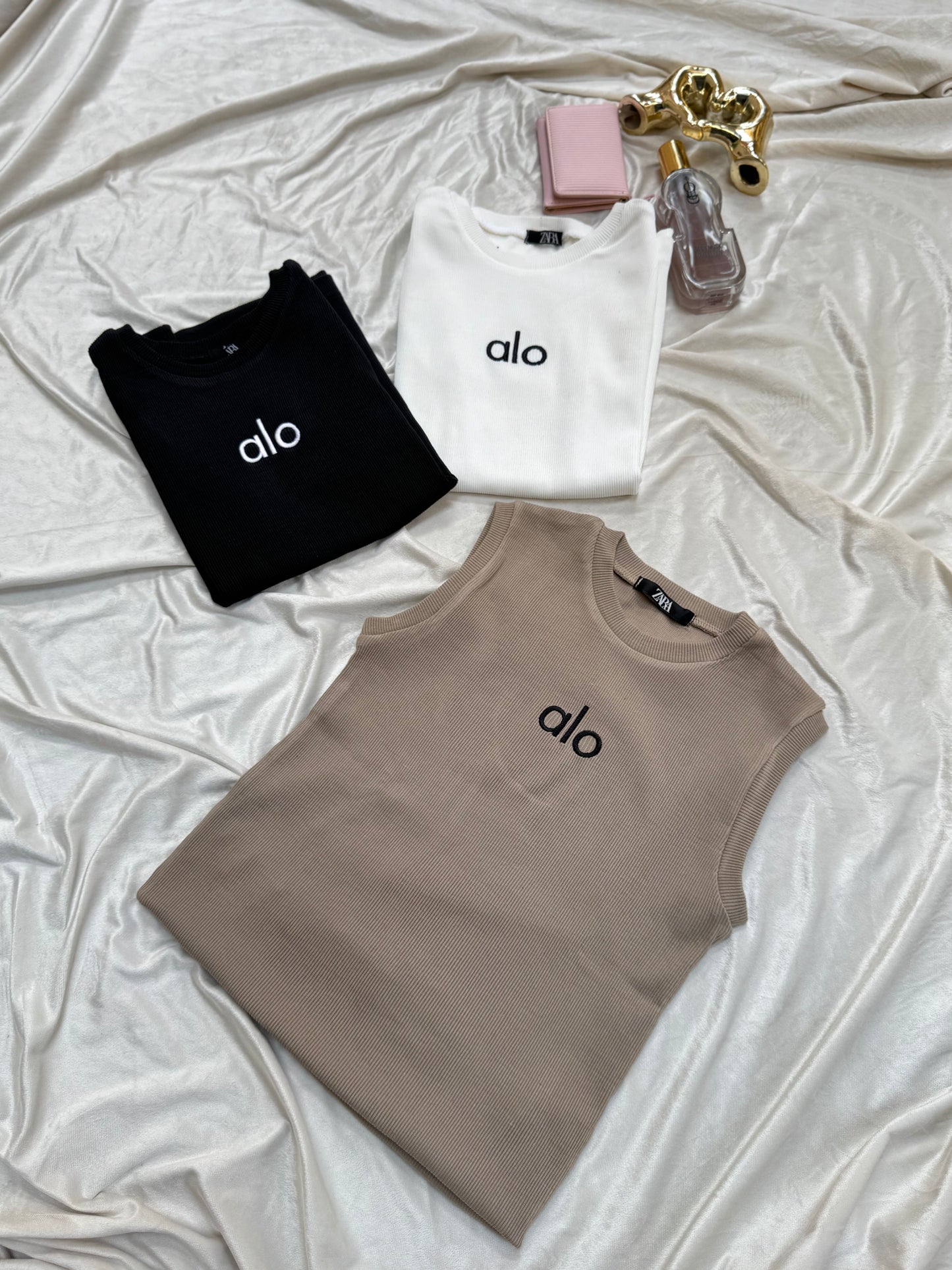 Alo Basic Rib Tank Tops