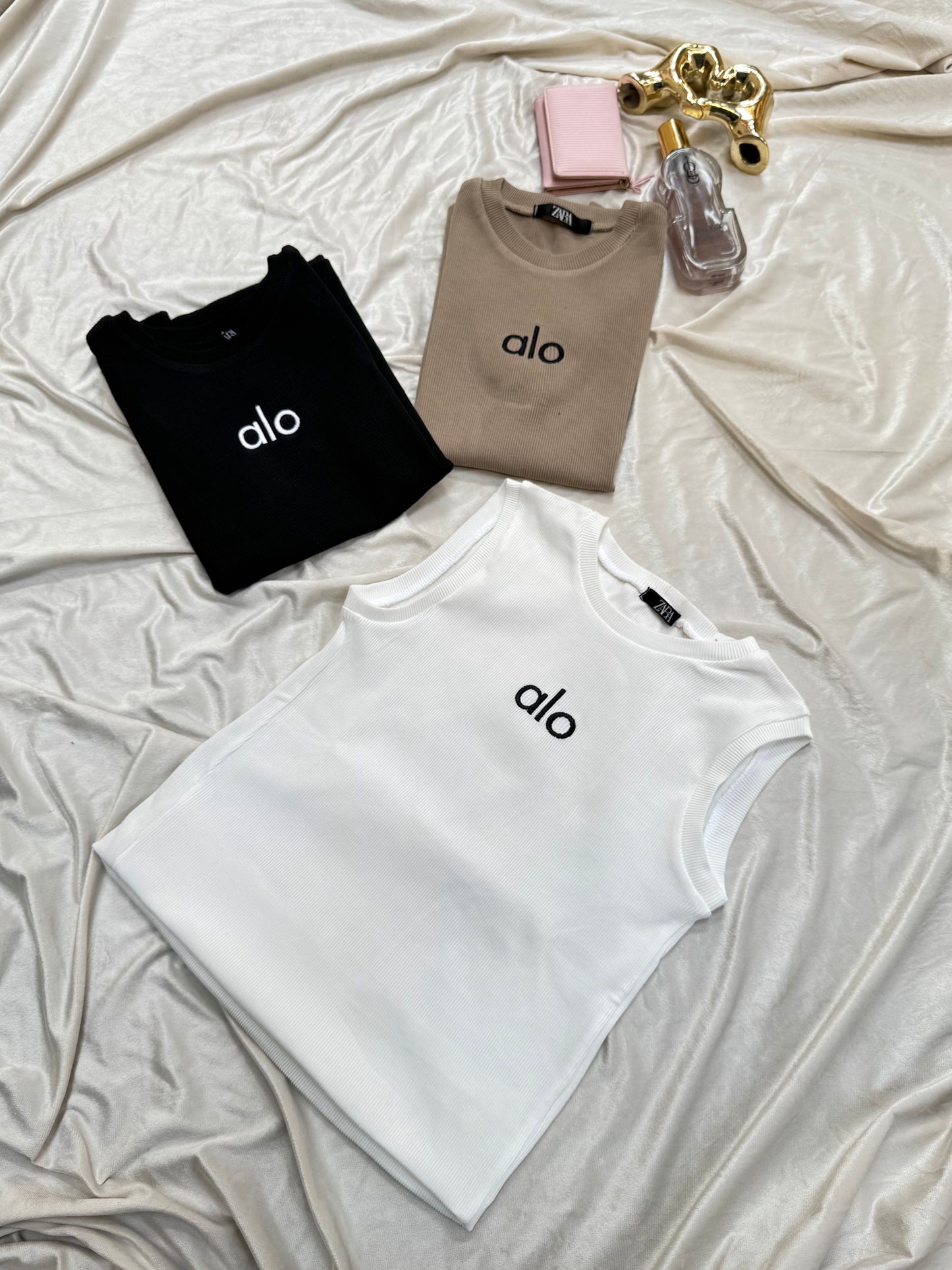 Alo Basic Rib Tank Tops